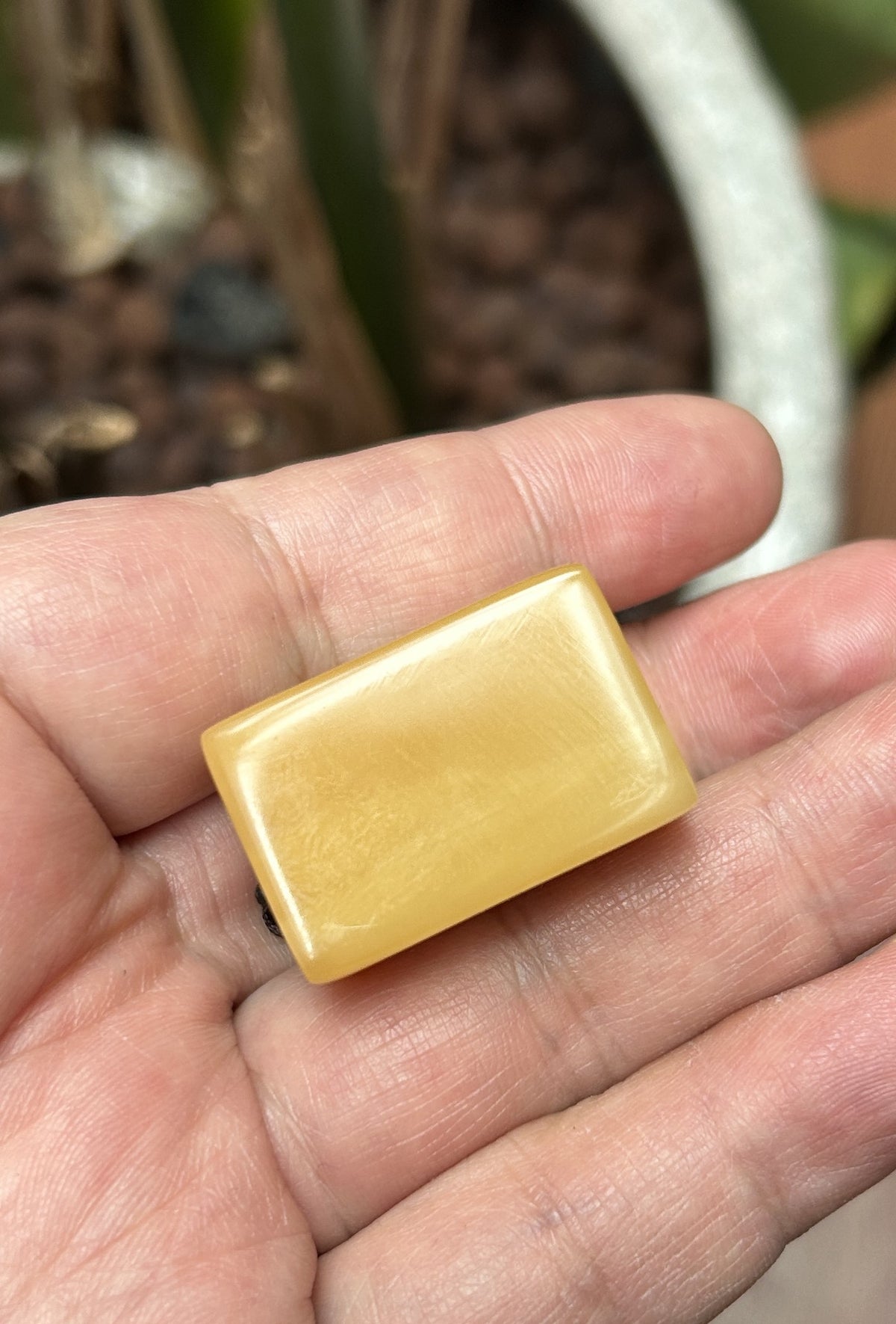 Shoushan Qijiang Stone Seal - Hand-Carved Beast, Rectangular Base